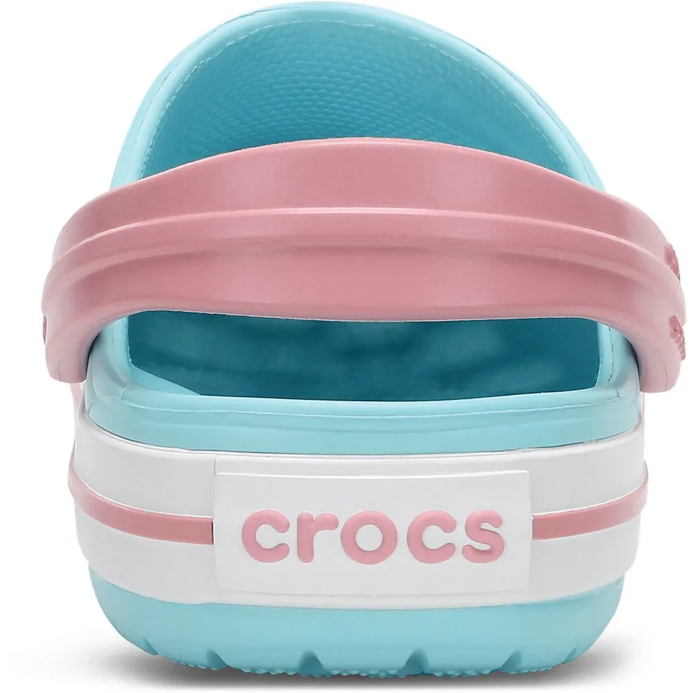 Купить Crocs 207005-4s3-c10 Деревянные башмаки Crocband Ice Blue / White 35x25x15 EU 27 7ft.ru в интернет магазине Семь Футов