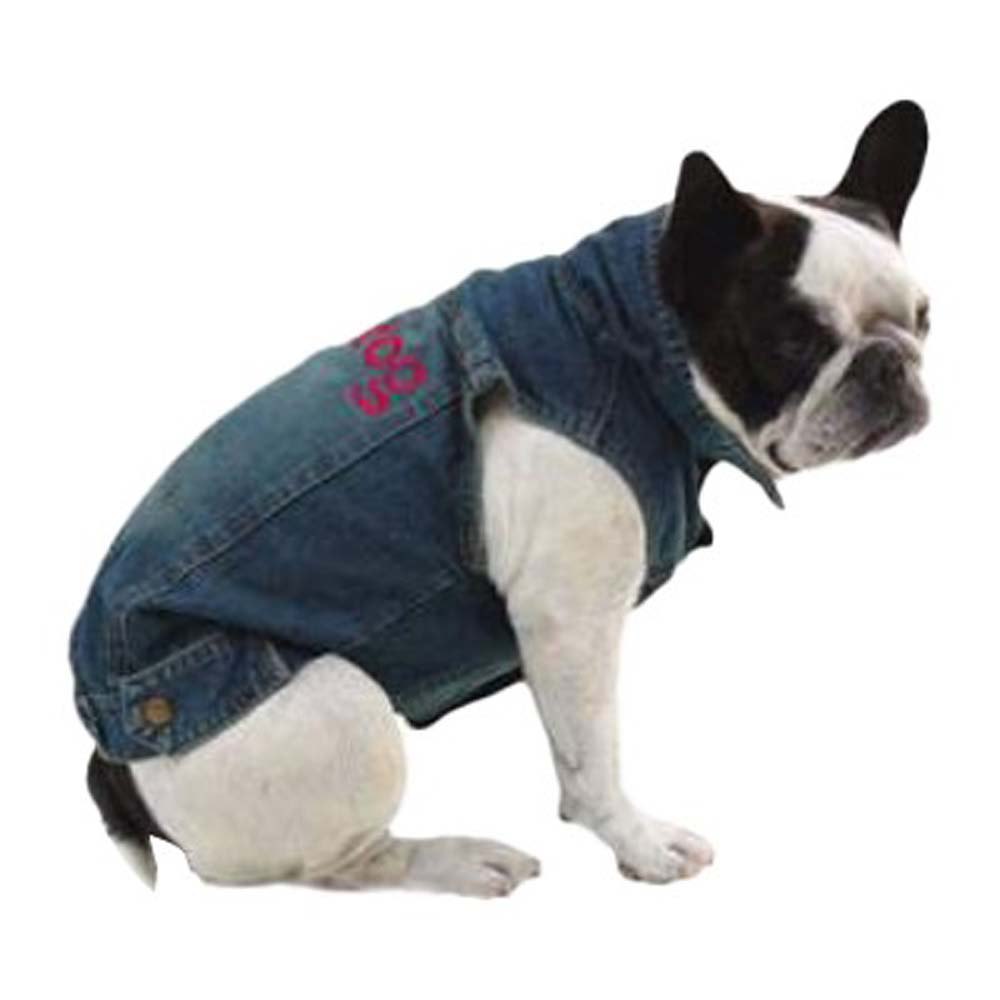 Купить Freedog FD5000012 Джинсовая куртка для собак Голубой Denim Blue 45 cm 7ft.ru в интернет магазине Семь Футов