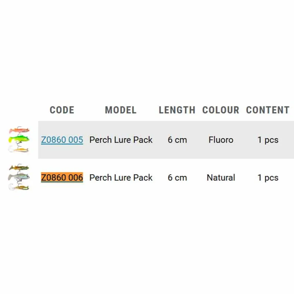 Купить Zebco Z0860006 Мягкий приманка Natural Perch 60 mm  Multicolor 7ft.ru в интернет магазине Семь Футов