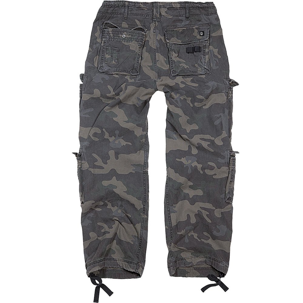 Купить Brandit 1003-4-L Брюки Pure Vintage Серый  Dark Camo L 7ft.ru в интернет магазине Семь Футов