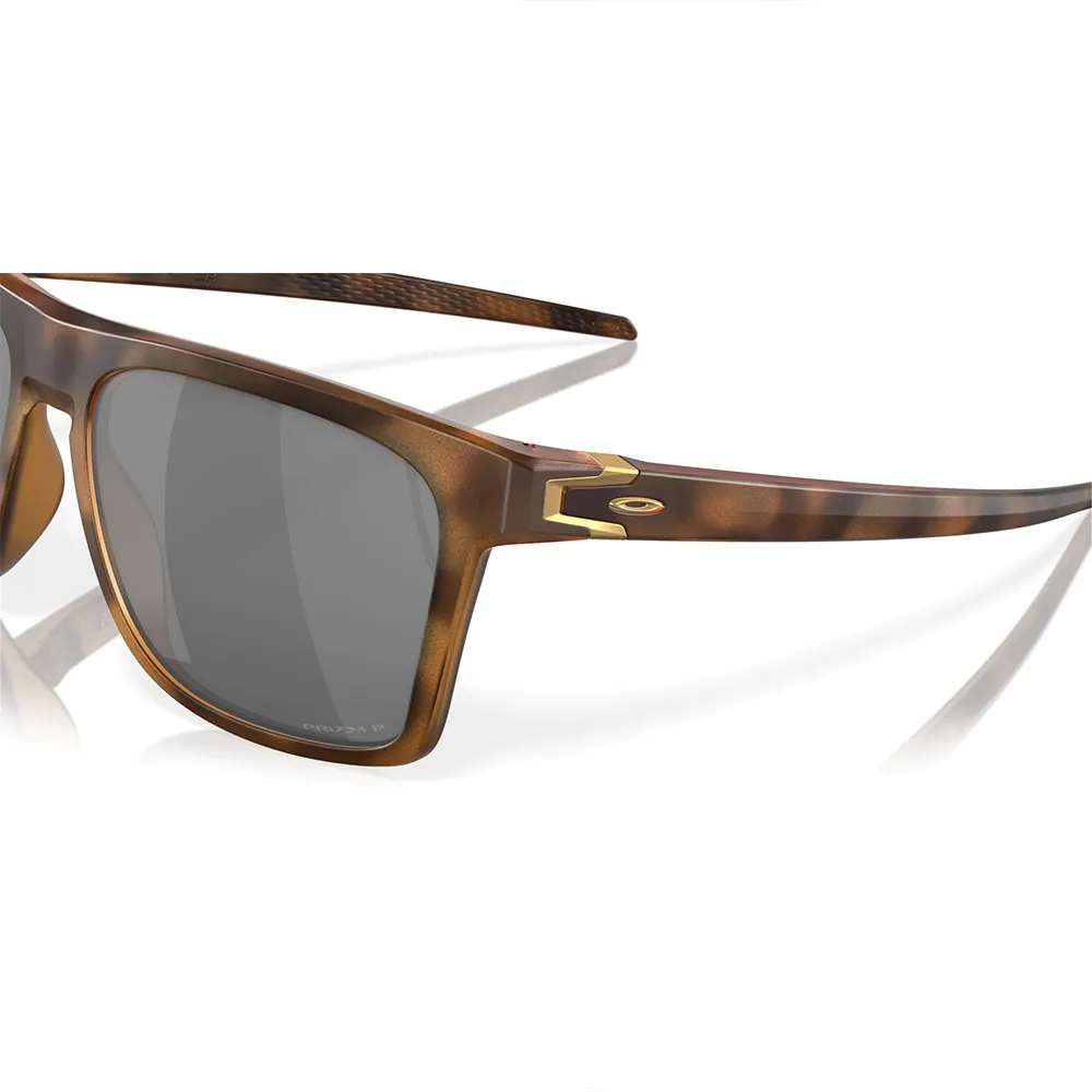 Купить Oakley OO9100-1857-57 поляризованные солнцезащитные очки Leffingwell Matte Brown Tortoise Prizm Black Polar/CAT3 7ft.ru в интернет магазине Семь Футов
