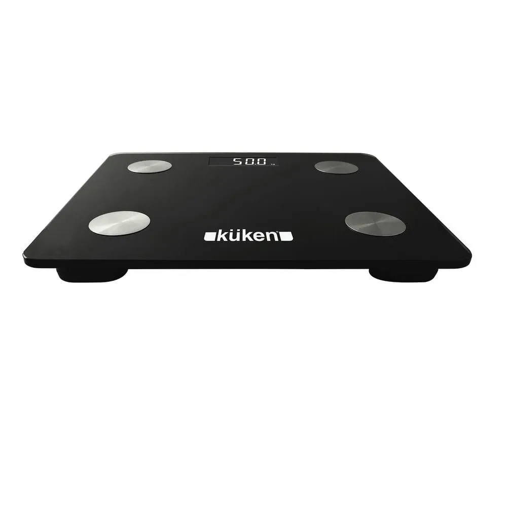Купить Kuken 34123 Весы BLUETOOTH 200kg Black 31x31x3 7ft.ru в интернет магазине Семь Футов