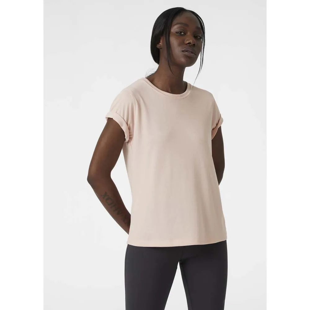 Купить Helly hansen 53755_072-l Футболка с коротким рукавом Active 2.0 Rose Smoke 20x15x5 7ft.ru в интернет магазине Семь Футов