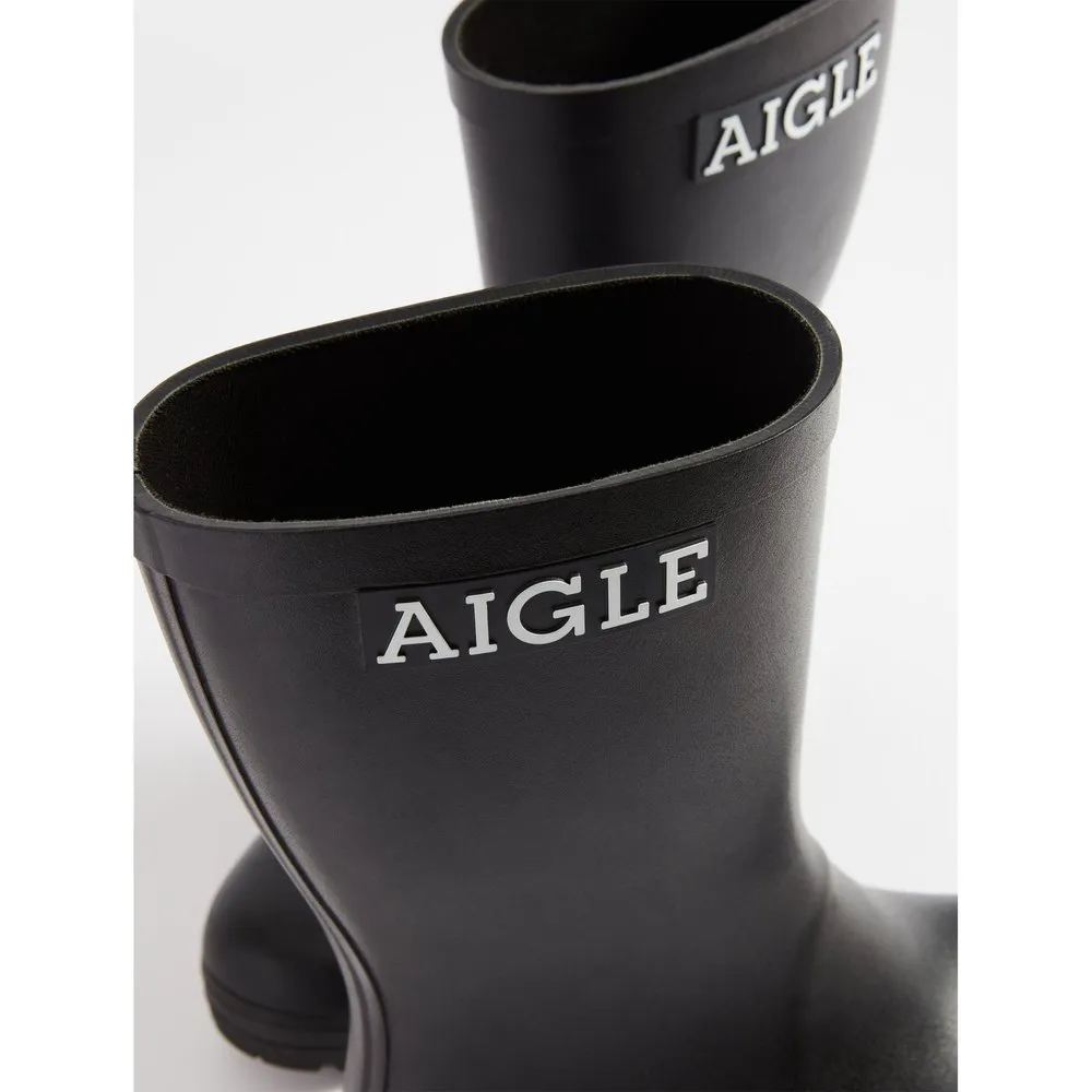 Купить Aigle s0672-36 дождевые сапоги Atelier M Black 40x35x15 EU 36 7ft.ru в интернет магазине Семь Футов