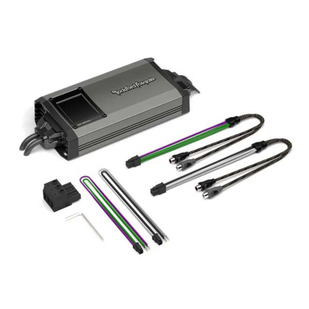 Купить Rockford fosgate 227-m5800x4 Усилитель Compact IPX6 800W Black 61x25x36 4.3 x 10.8 x 21.4 cm 7ft.ru в интернет магазине Семь Футов