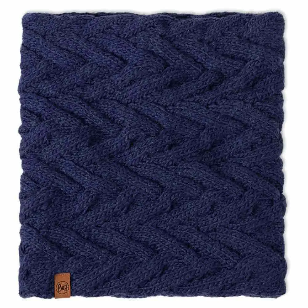 Купить Buff ® 123518.717.10.00 Шарф-хомут Knitted & Fleece Голубой Caryn Midnight 7ft.ru в интернет магазине Семь Футов