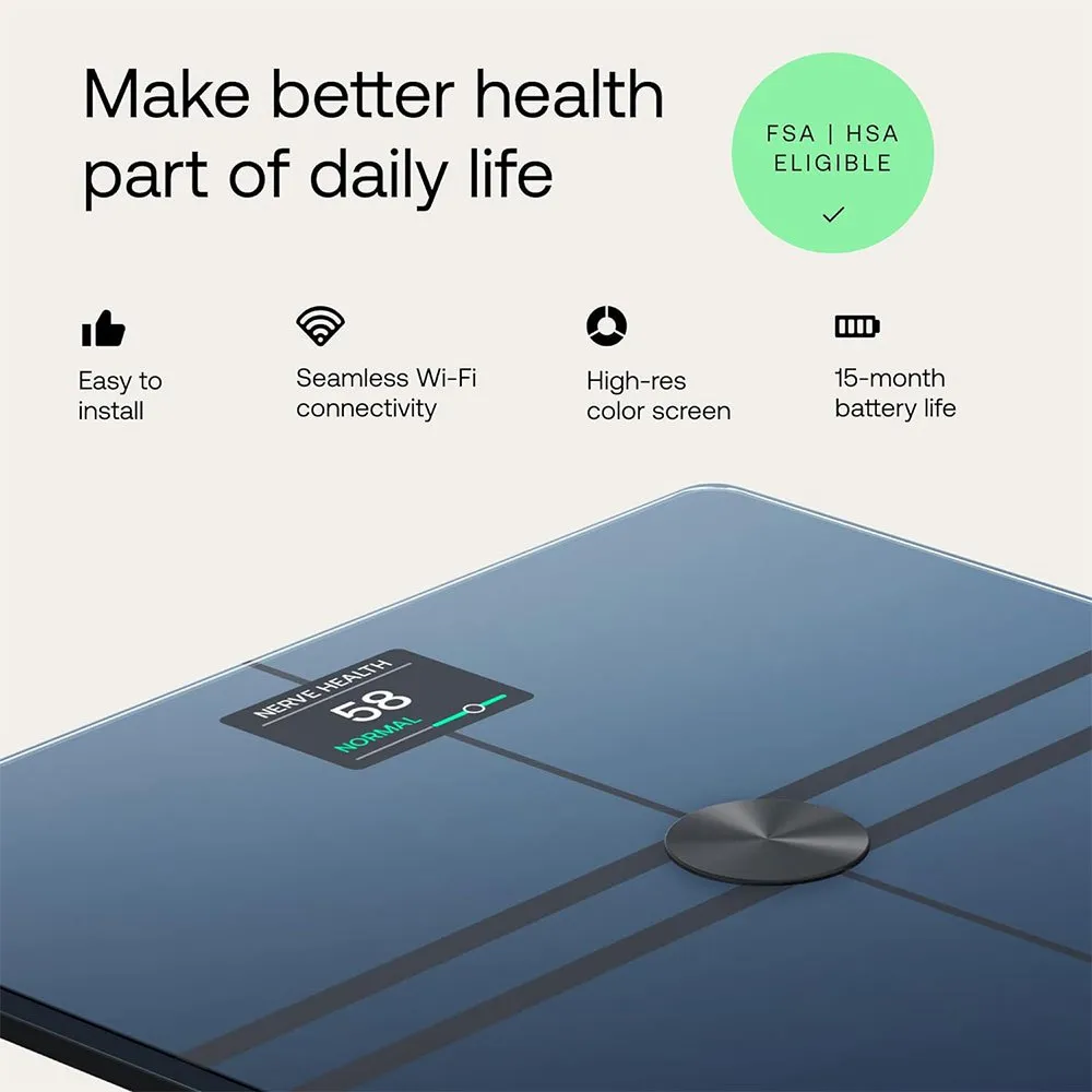 Купить Withings wit3700546708015 Весы Body Comp Black 35x30x15 7ft.ru в интернет магазине Семь Футов