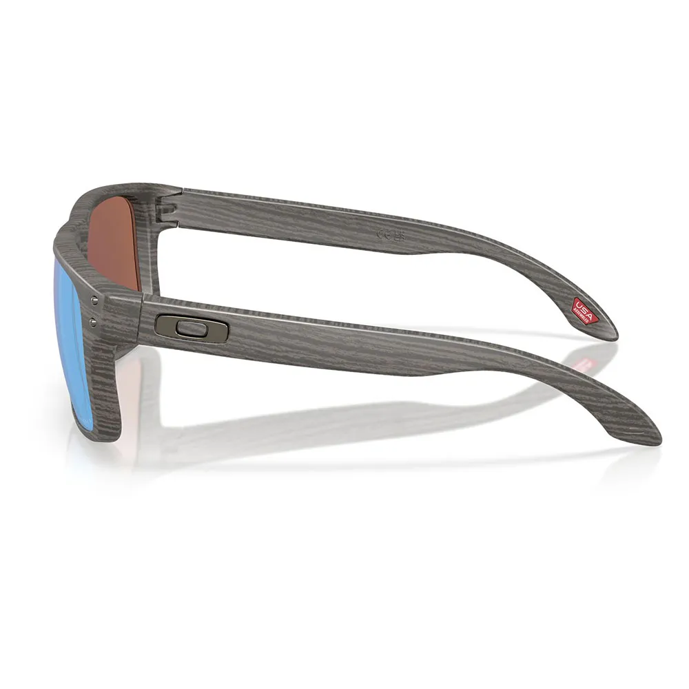 Купить Oakley OO9509-0553 поляризованные солнцезащитные очки Holbrook s Woodgrain Prizm Deep Water Polar/CAT3 7ft.ru в интернет магазине Семь Футов