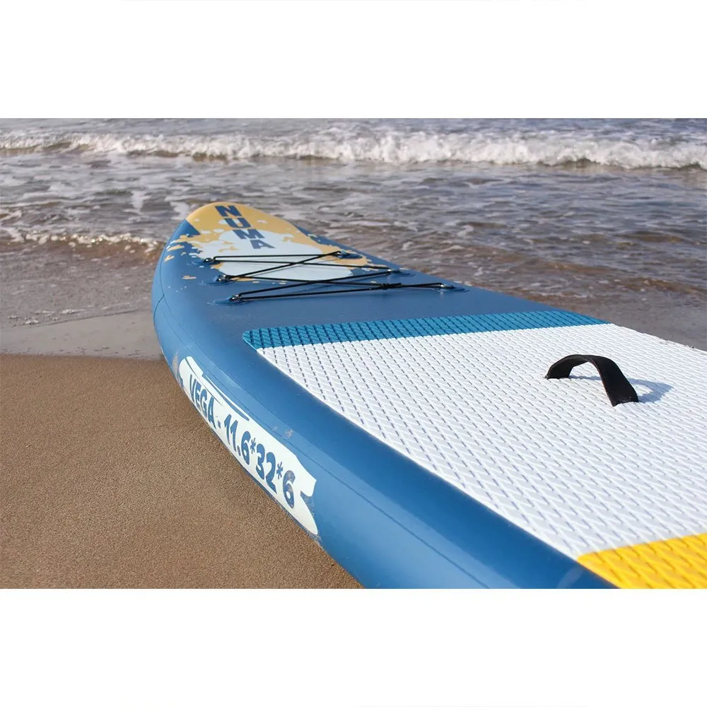 Купить Numa vega11.6 Надувной комплект для падлбординга VEGA 11´6´´ Blue / Yellow / Blue 43x22x94 350.5 cm 7ft.ru в интернет магазине Семь Футов