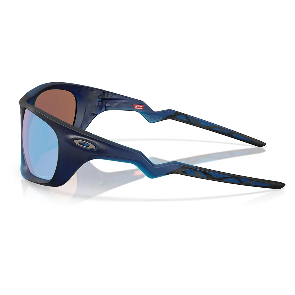 Купить Oakley OO9431-0360-60 поляризованные солнцезащитные очки Lateralis Matte Trans Blue Prizm Deep Water Polar/CAT3 7ft.ru в интернет магазине Семь Футов