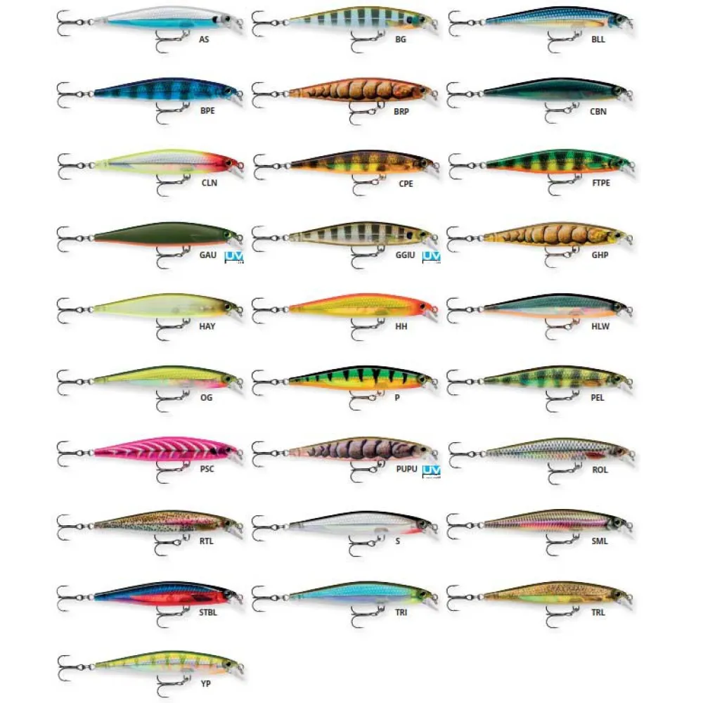 Купить Rapala RA5822190 Shadow Rap 70 Mm 5g Многоцветный  BAP 7ft.ru в интернет магазине Семь Футов