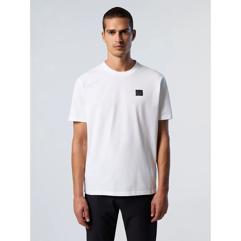 Купить North sails 693037-0101-XXL Футболка с коротким рукавом Logo 693037 White 2XL 7ft.ru в интернет магазине Семь Футов