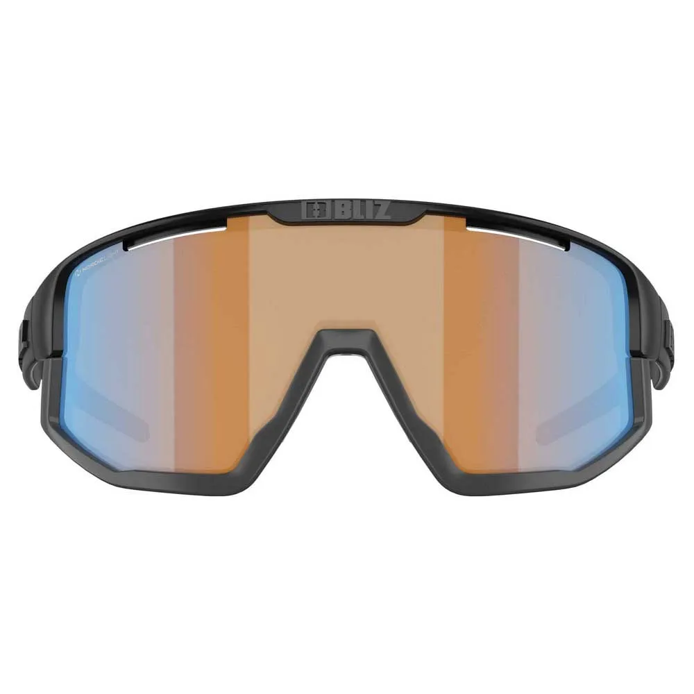 Купить Bliz 0ZB7013 Солнцезащитные очки Fusion Small Matt Black Nano Optics Nordic Ligh Coral Orange w Blue Multi/CAT1 7ft.ru в интернет магазине Семь Футов