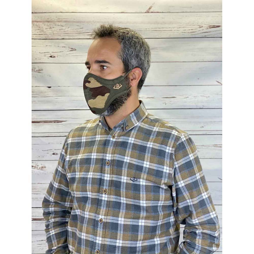 Купить Pasion morena 450063401 Точечная маска для лица Зеленый Camo XS 7ft.ru в интернет магазине Семь Футов
