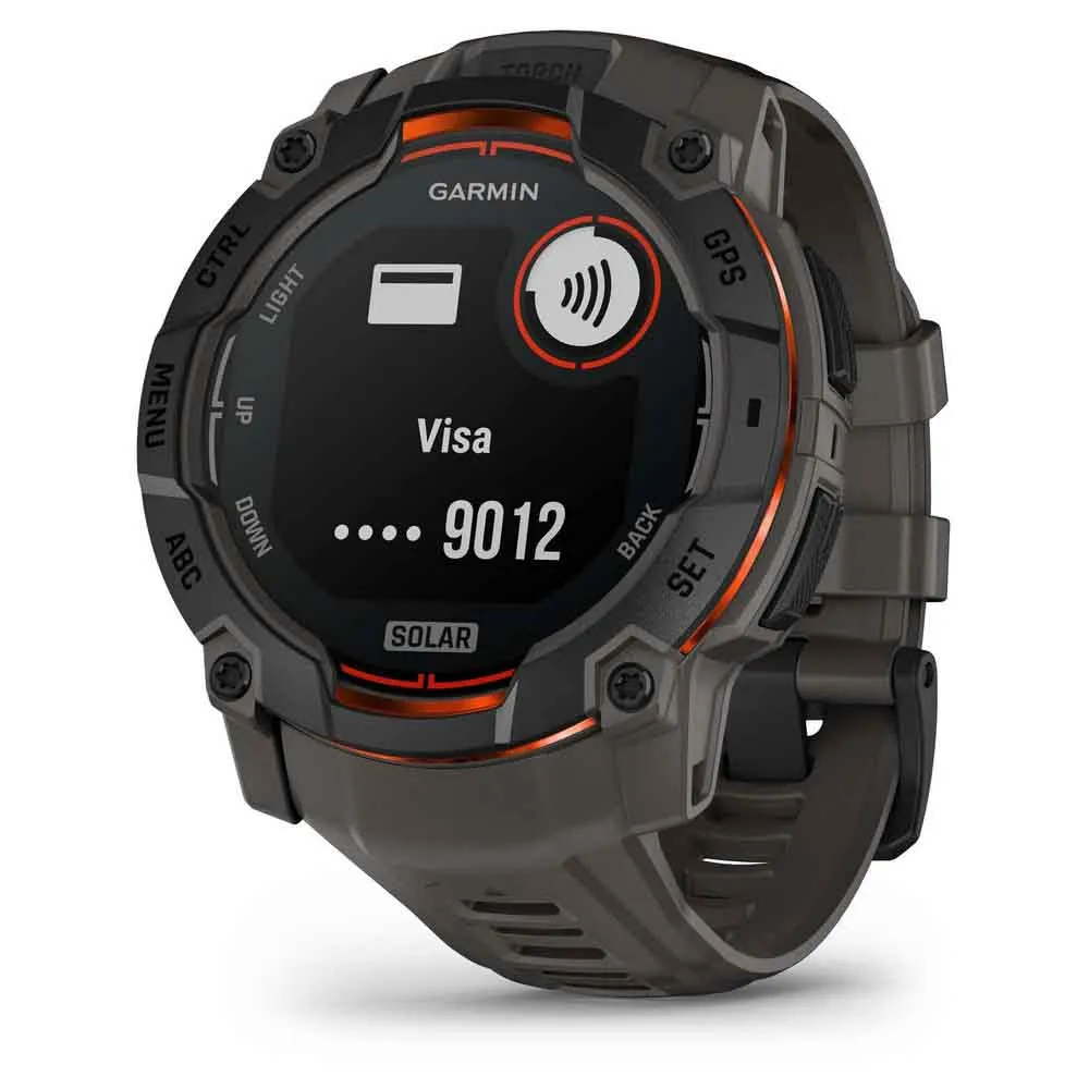 Купить Garmin 010-02935-00 Часы Instinct 3 50 mm Solar Черный  Black / Carbon 7ft.ru в интернет магазине Семь Футов
