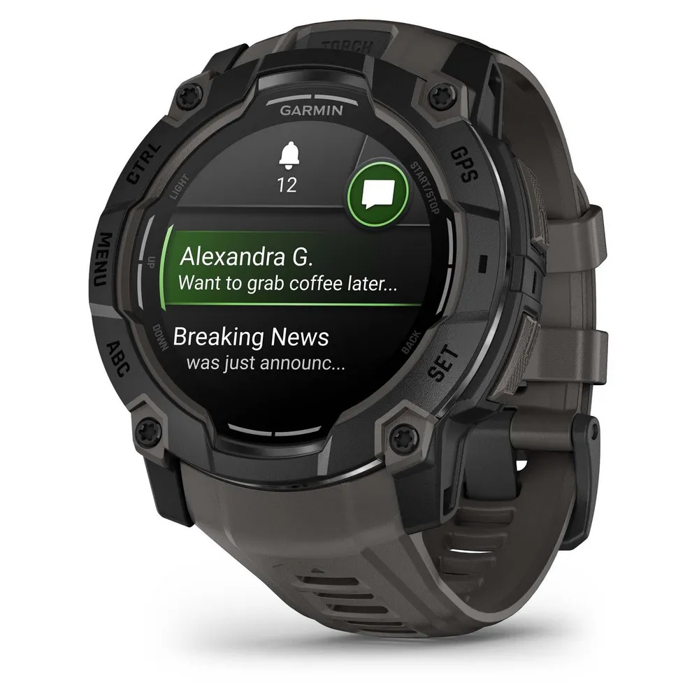 Купить Garmin 010-03020-00 Часы Instinct 3 50 mm Amoled Черный  Black / Carbon 7ft.ru в интернет магазине Семь Футов