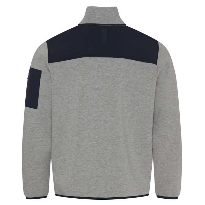 Купить Sea ranch 24-7-221-9014-3XL Толстовка с полумолниеймолнией Tuke Серый Grey Melange 3XL 7ft.ru в интернет магазине Семь Футов