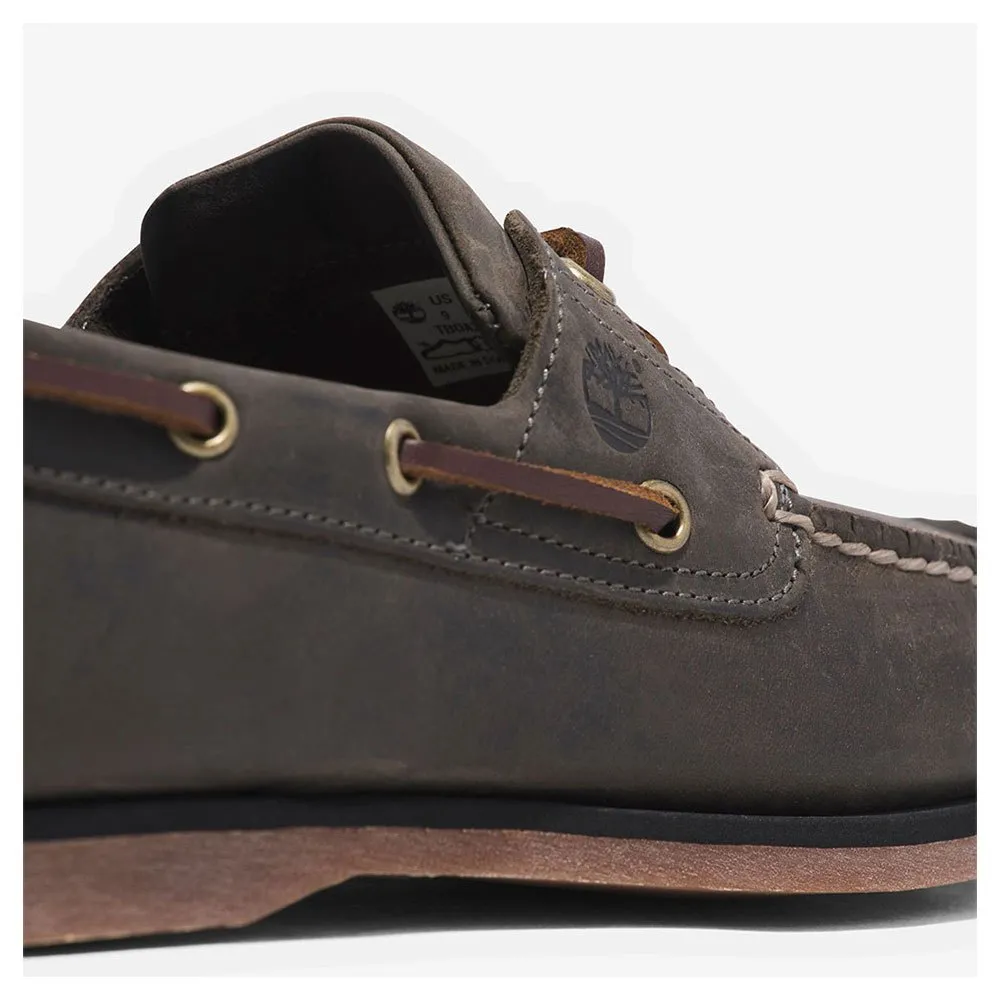 Купить Timberland tb0a2gerel71w-070 Палубные туфли Classic Mid Grey / Full Grain 35x25x15 EU 40 7ft.ru в интернет магазине Семь Футов