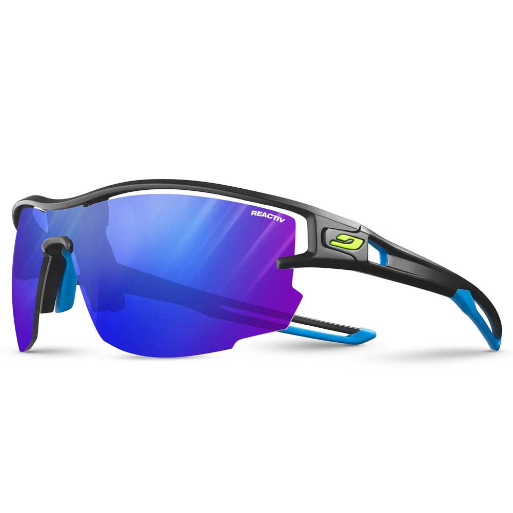 Купить Julbo J4833422 Солнцезащитные очки Aero  Black / Blue Reactiv Performance/CAT1-3 HC 7ft.ru в интернет магазине Семь Футов