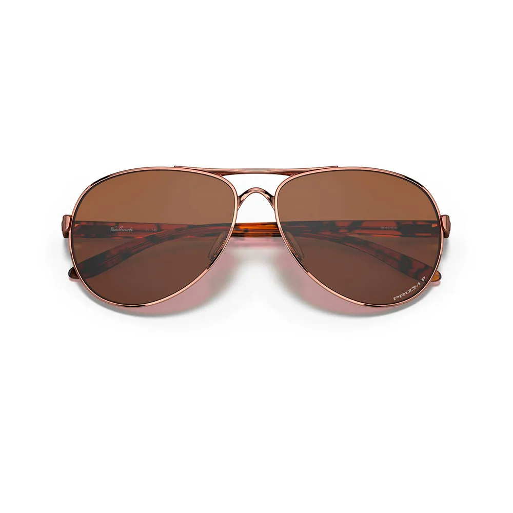 Купить Oakley OO4079-3159-59 поляризованные солнцезащитные очки Feedback Rose Gold Prizm Tungsten Polarized/CAT3 7ft.ru в интернет магазине Семь Футов
