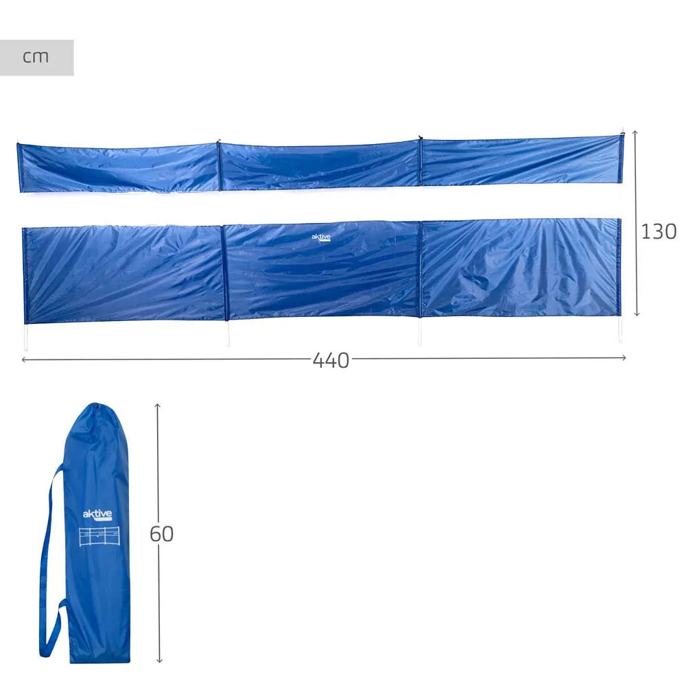 Купить Aktive 62318 лобовое стекло забор пляж Good views 130x440 cm Blue / Clear 7ft.ru в интернет магазине Семь Футов