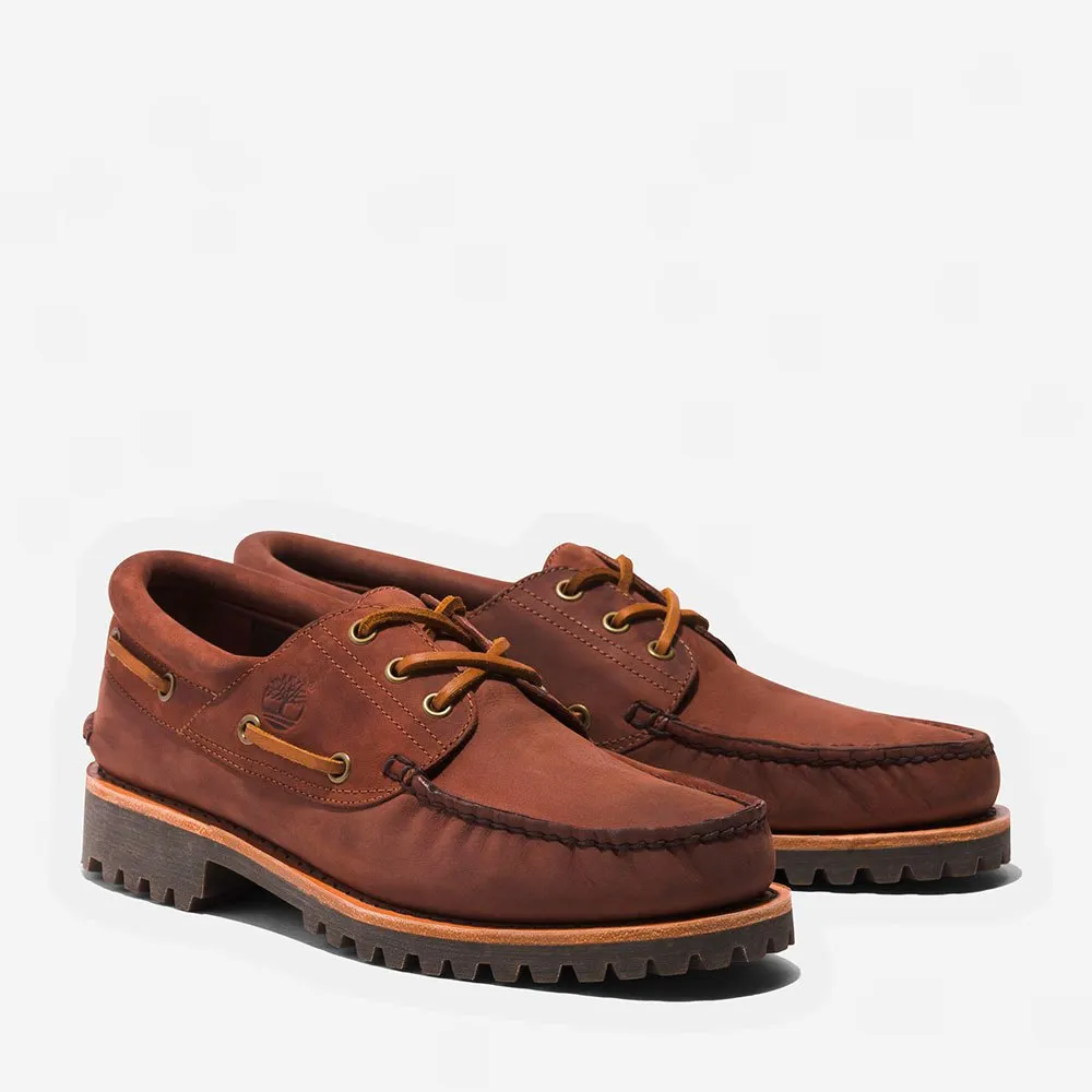 Купить Timberland tb0a2q74em41w-070 Палубные туфли Authentic Mid Brn / Full Grain 35x25x15 EU 40 7ft.ru в интернет магазине Семь Футов
