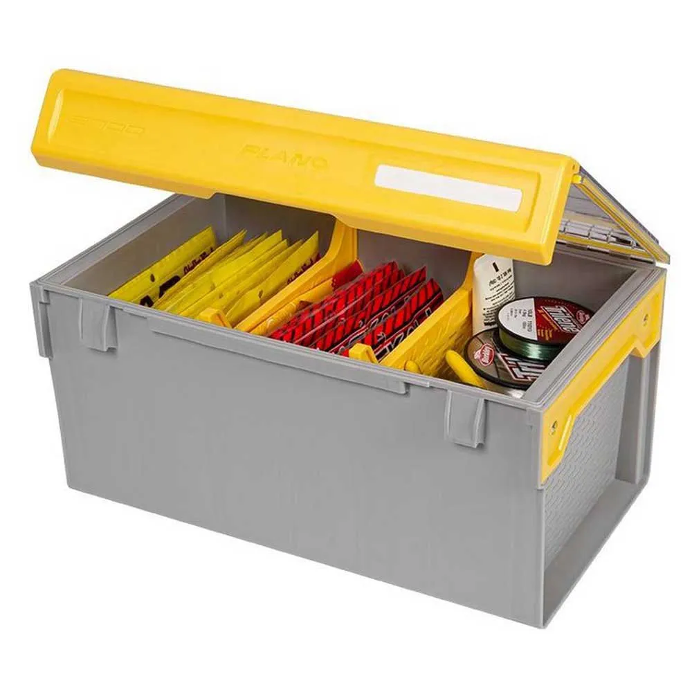 Купить Plano plase800-unit Коробка для снастей Edge™ Master Plastics Yellow / Silver 40x25x7 7ft.ru в интернет магазине Семь Футов