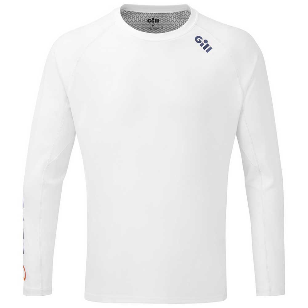 Купить Gill RS37-WHI01-XS Race Футболка Белая  White XS 7ft.ru в интернет магазине Семь Футов