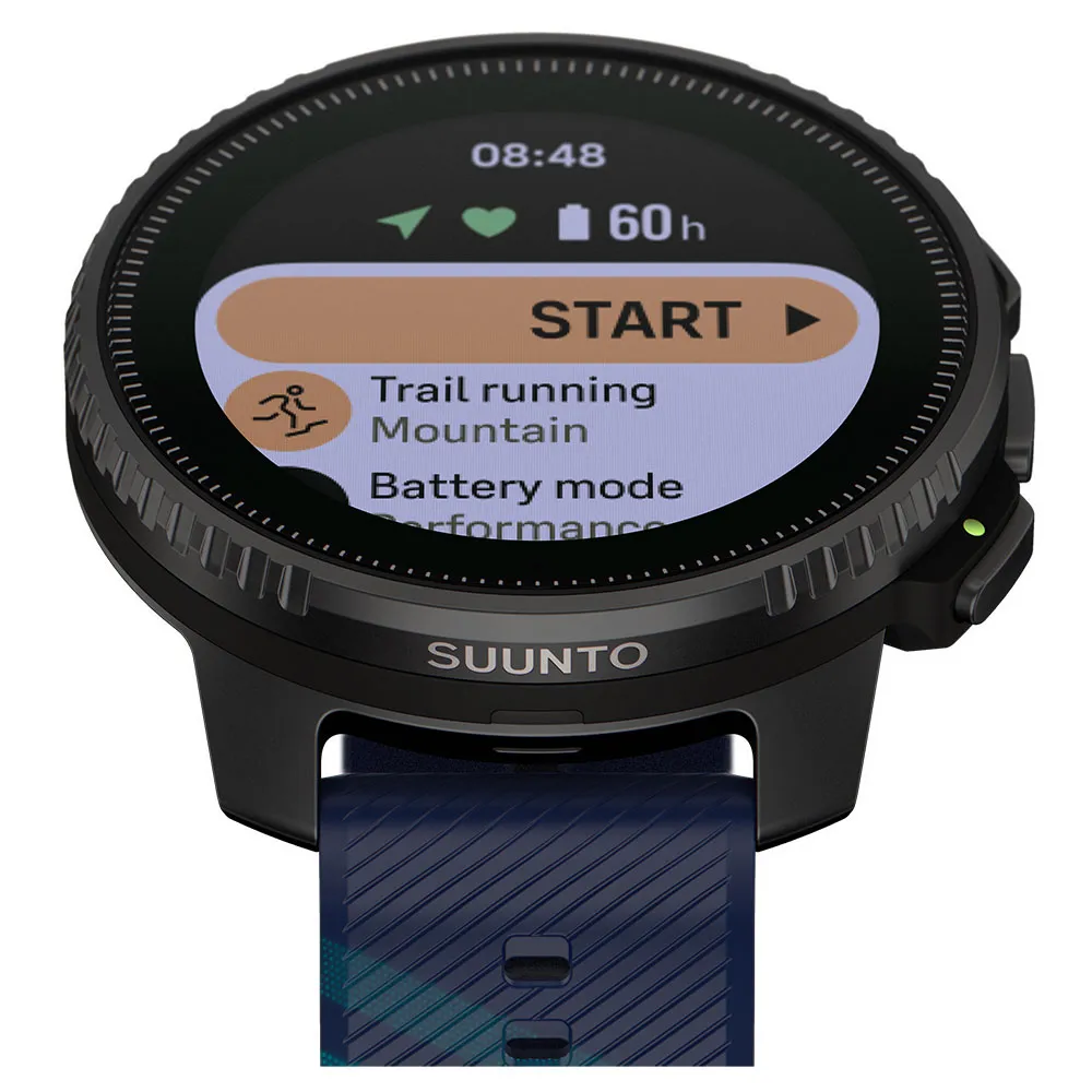 Купить Suunto SS051032000 Часы Vertical Solar UTMB World Series Голубой All Black / Navy Blue 7ft.ru в интернет магазине Семь Футов