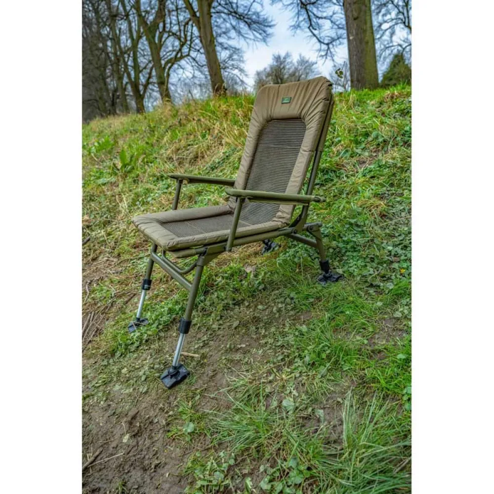 Купить Korum K0300044 стул Supa Lite Stretch Deluxe  Green 7ft.ru в интернет магазине Семь Футов