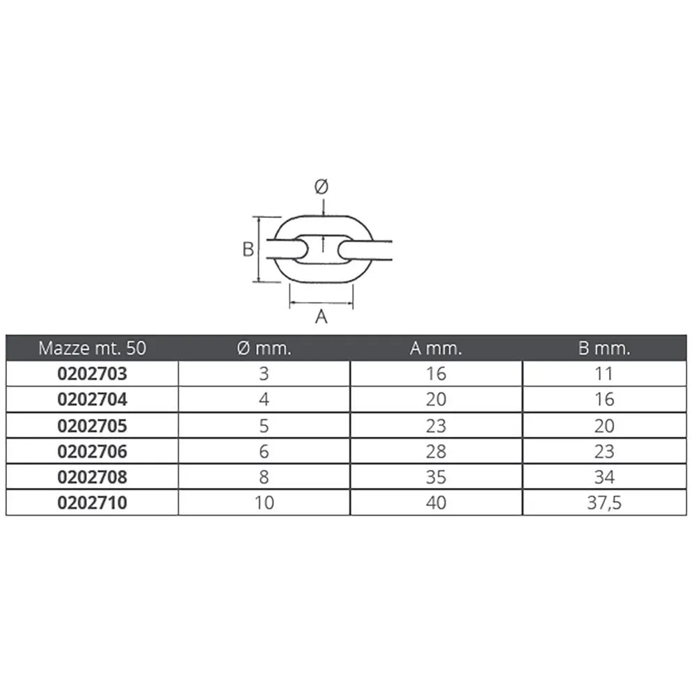 Купить Oem marine 202704 Генуэзская цепь 8 m Silver 30x30x20 4 mm 7ft.ru в интернет магазине Семь Футов