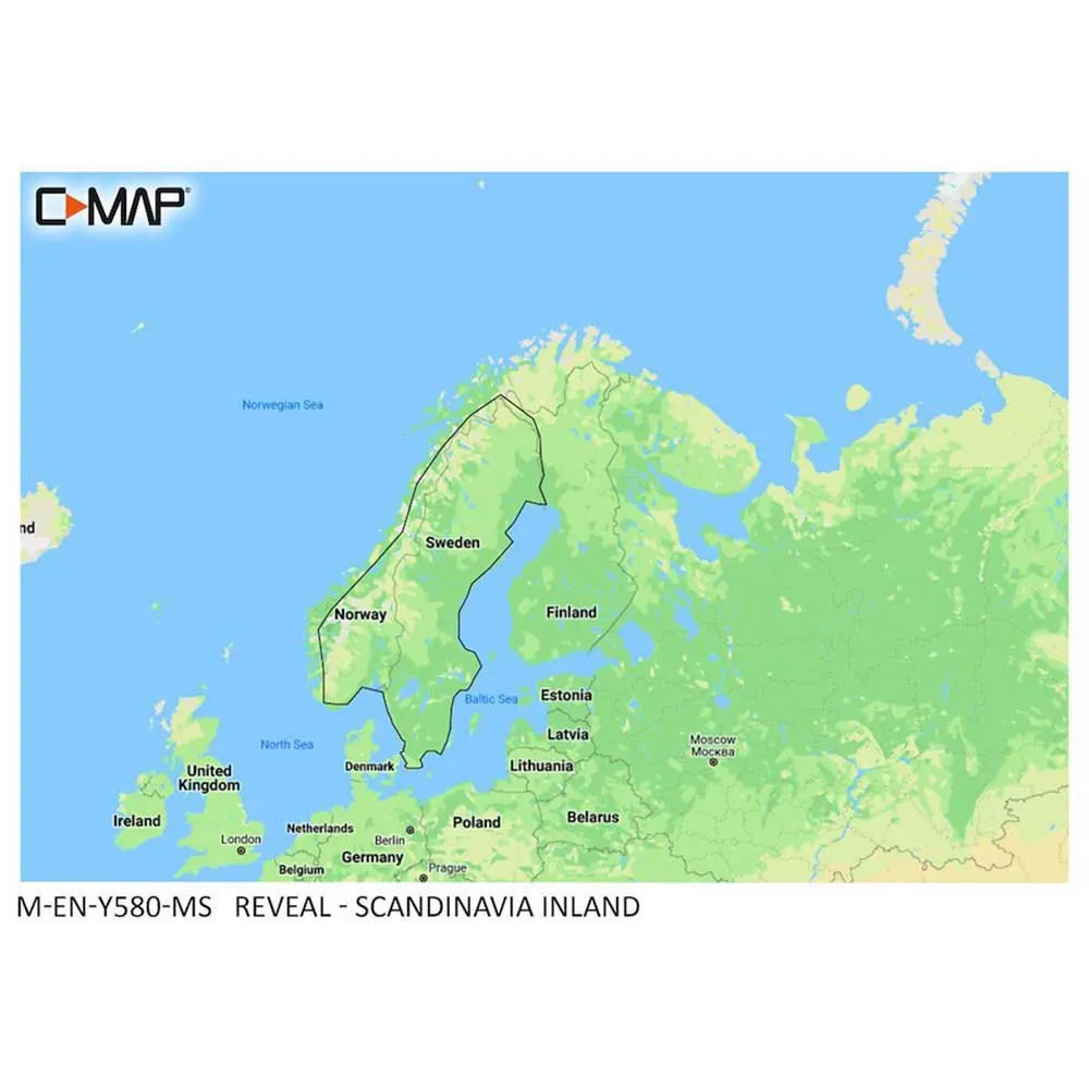 Купить C-map M-EN-Y580-MS Scandinavia Inland карта  Multicolour 7ft.ru в интернет магазине Семь Футов