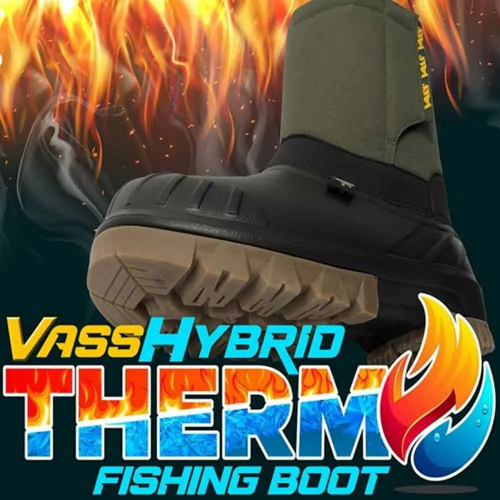 Купить Vass vx170-50/78/42 Сапоги Hybrid Thermo Black / Khaki 40x35x15 EU 42 7ft.ru в интернет магазине Семь Футов