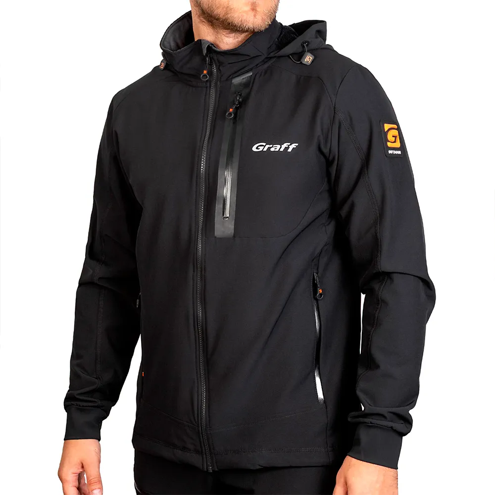 Купить Graff 561-s-1-l Куртка софтшелл 561-S-1 Black 100x65x5 7ft.ru в интернет магазине Семь Футов