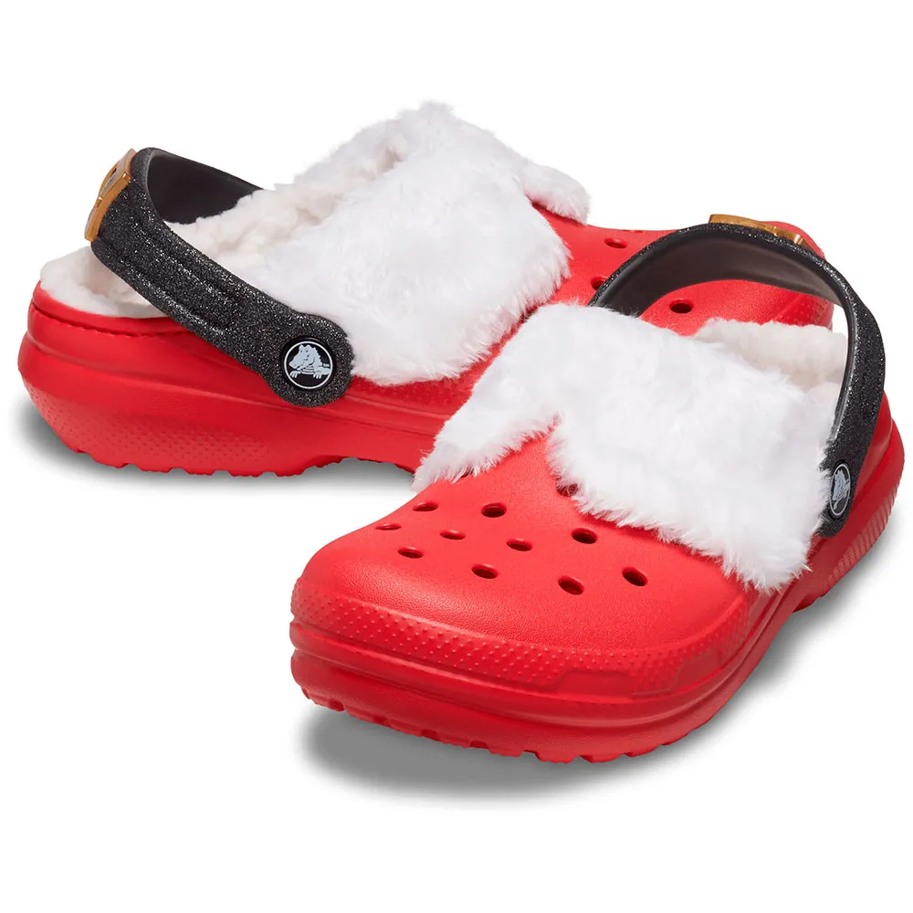 Купить Crocs 210931-6we-c12 Деревянные башмаки Classic Lined Santa Varsity Red / Multi 35x25x15 EU 29 7ft.ru в интернет магазине Семь Футов