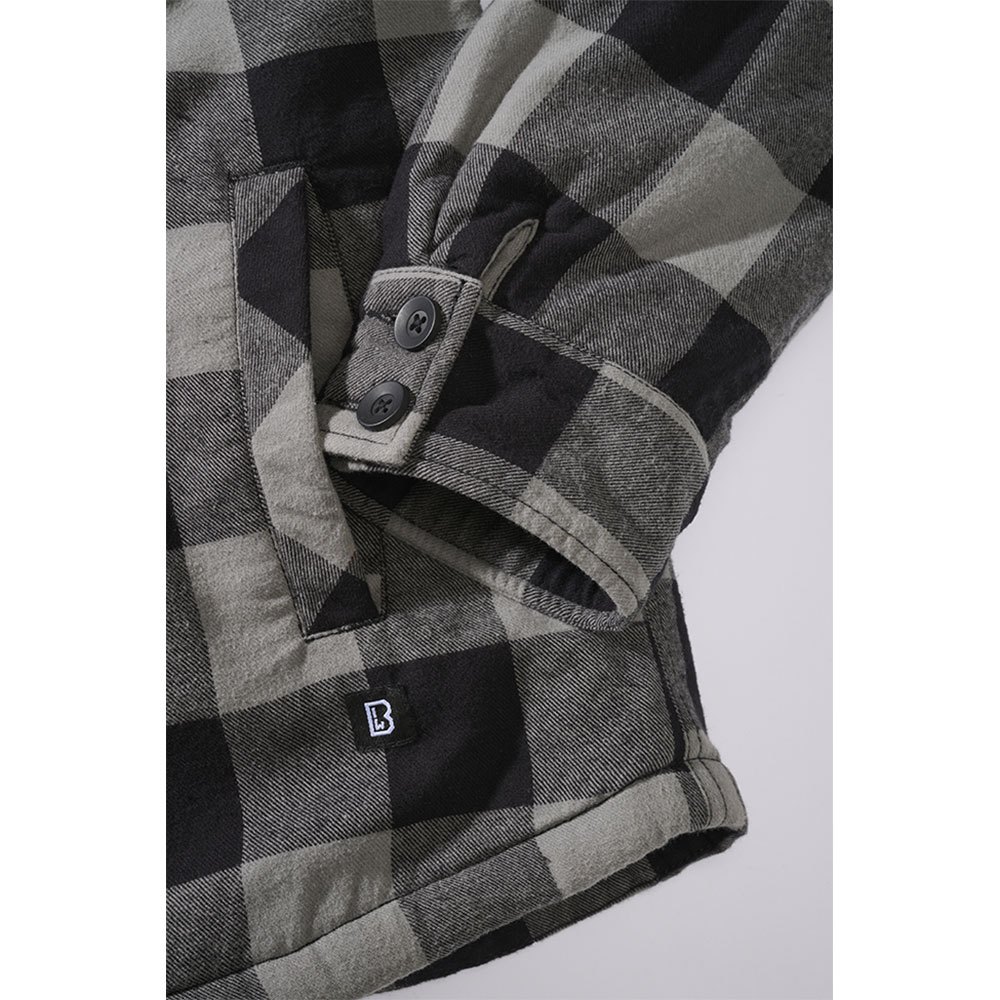 Купить Brandit 3172-221-XXL Куртка Lumberjack Черный  Black / Charcoal 2XL 7ft.ru в интернет магазине Семь Футов