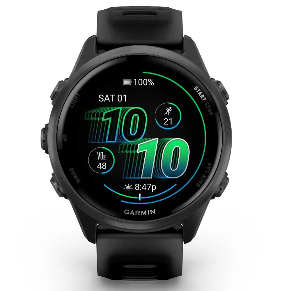 Купить Garmin 010-02970-00 Reloj Forerunner 570 42 mm Черный  Slate Gray Aluminum / Translucent Black / Black 7ft.ru в интернет магазине Семь Футов