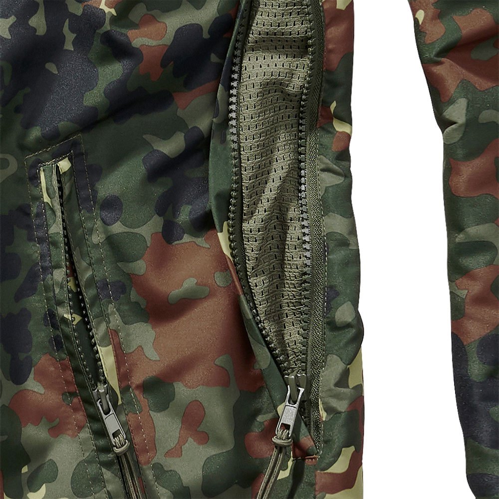 Купить Brandit 3162-14-XL Куртка Summer Зеленый  Flecktarn XL 7ft.ru в интернет магазине Семь Футов
