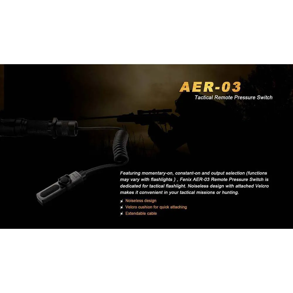 Купить Fenix aer-03 Удалённое давление AER 03 Black 20x14x3 7ft.ru в интернет магазине Семь Футов