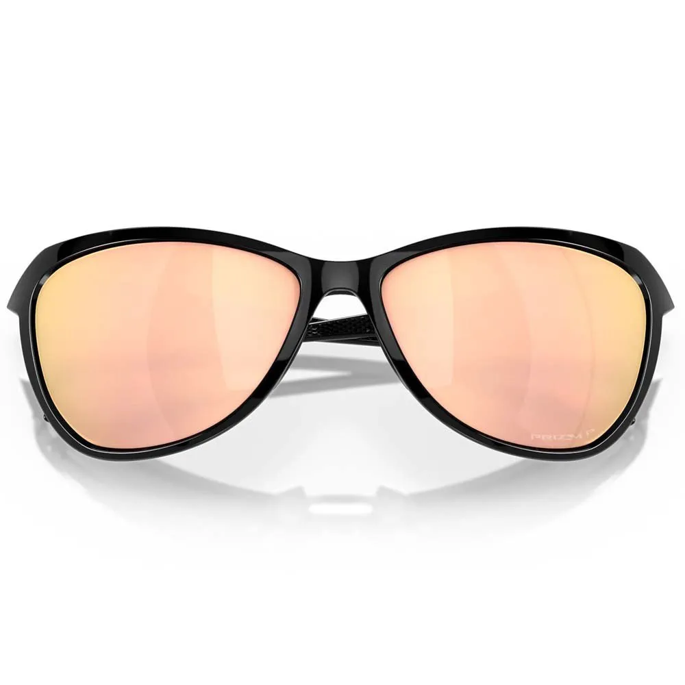 Купить Oakley OO9222-0160 поляризованные солнцезащитные очки Pasque Prizm Polished Black Prizm Polarized Rose Gold/CAT3 7ft.ru в интернет магазине Семь Футов