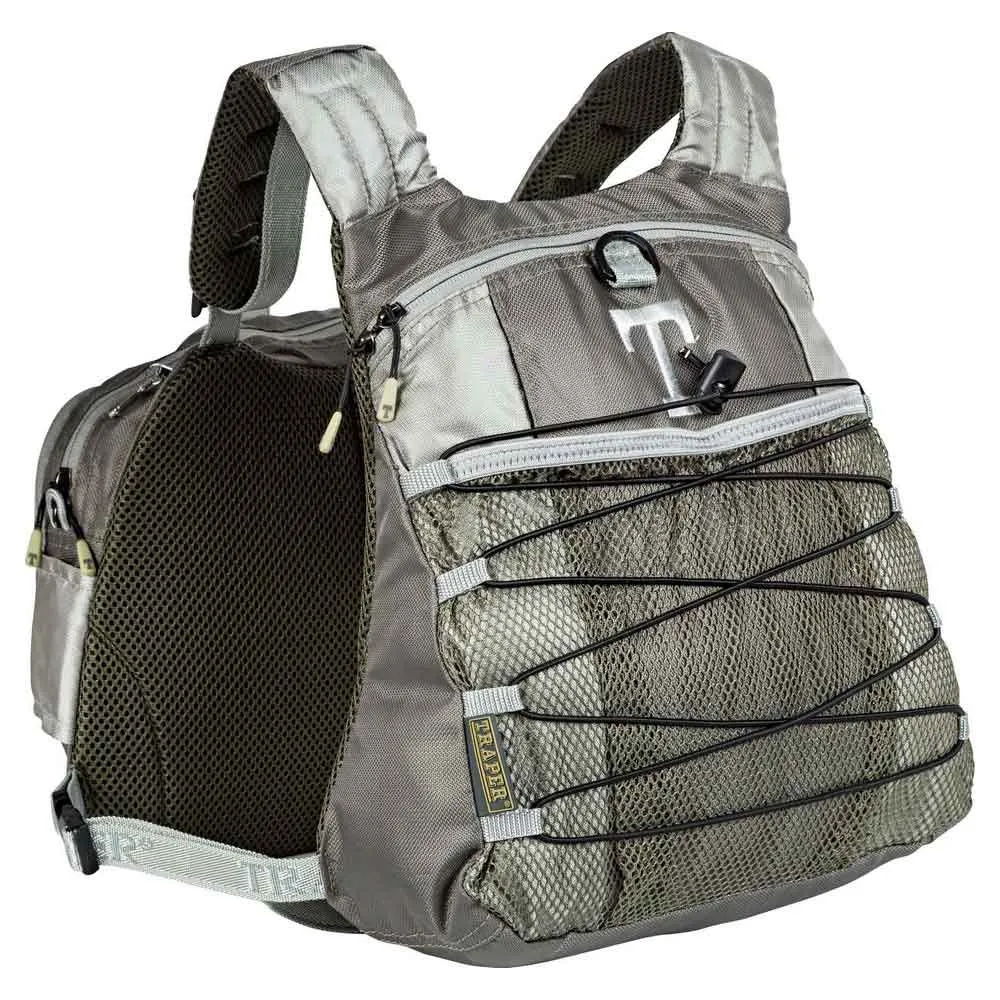Купить Traper fly 81356 Жилет Active Chest Pack Серый  Grey 7ft.ru в интернет магазине Семь Футов