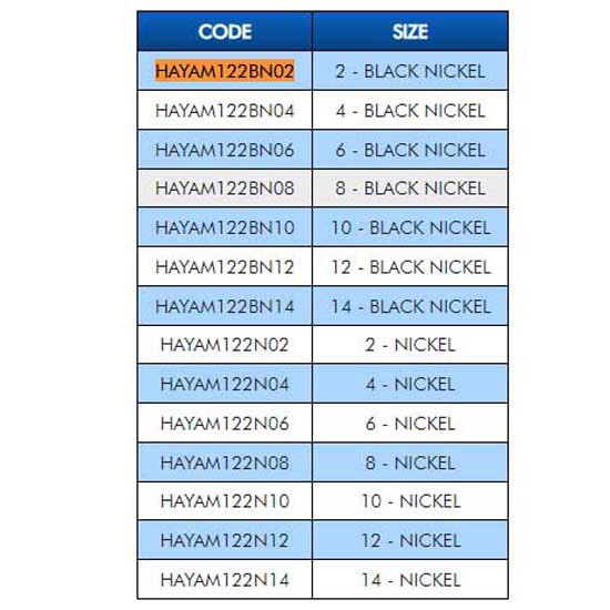 Купить Hayabusa HAYAM122BN04 лопаточный крюк с шипами 122 Black Nickel 4 7ft.ru в интернет магазине Семь Футов