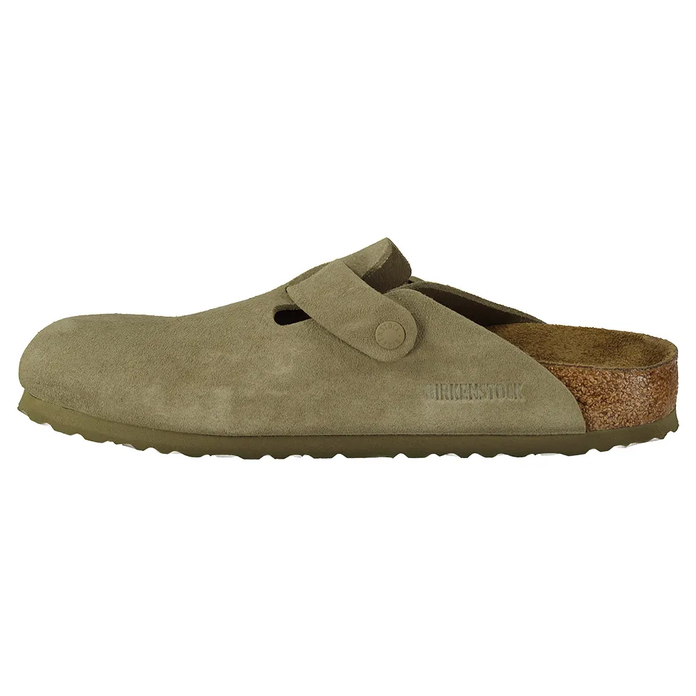 Купить Birkenstock 1025844-39 Деревянные башмаки Boston Leve Narrow Fit Faded Khaki 35x25x15 EU 39 7ft.ru в интернет магазине Семь Футов