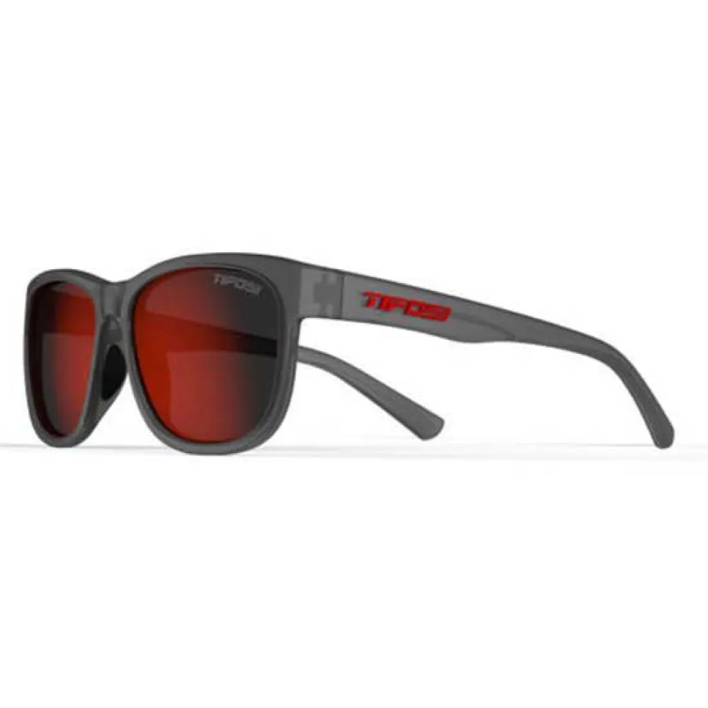 Купить Tifosi 1720402878 поляризованные солнцезащитные очки Swank XL Satin Vapor 1 Smoke Red/CAT3 7ft.ru в интернет магазине Семь Футов
