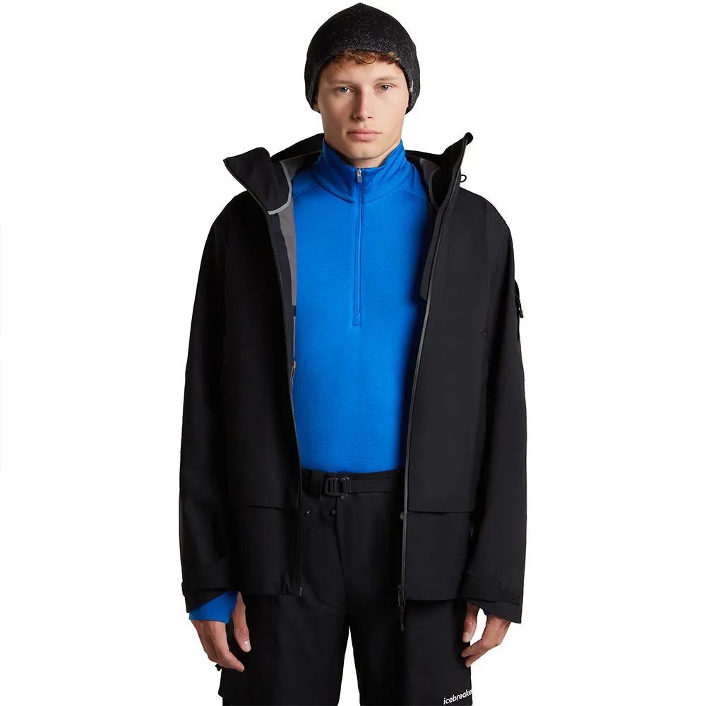 Купить Icebreaker 0a57cjib0n2m Базовый слой с длинным рукавом 260 ZoneKnit Midnight Navy / Lazurite / Cb 30x25x2 7ft.ru в интернет магазине Семь Футов