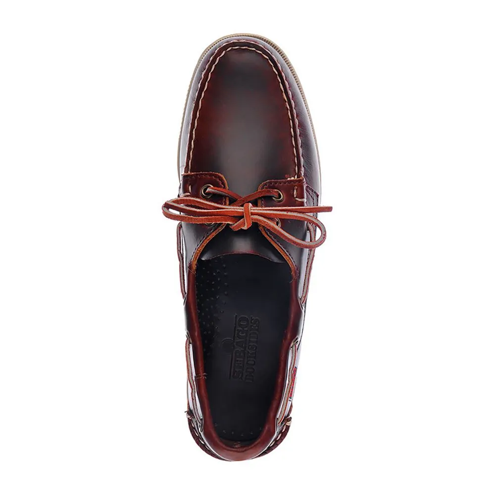 Купить Sebago 70000g0-900-12.5 Палубные туфли Docksides Portland Leather Brown 35x25x15 EU 47 7ft.ru в интернет магазине Семь Футов