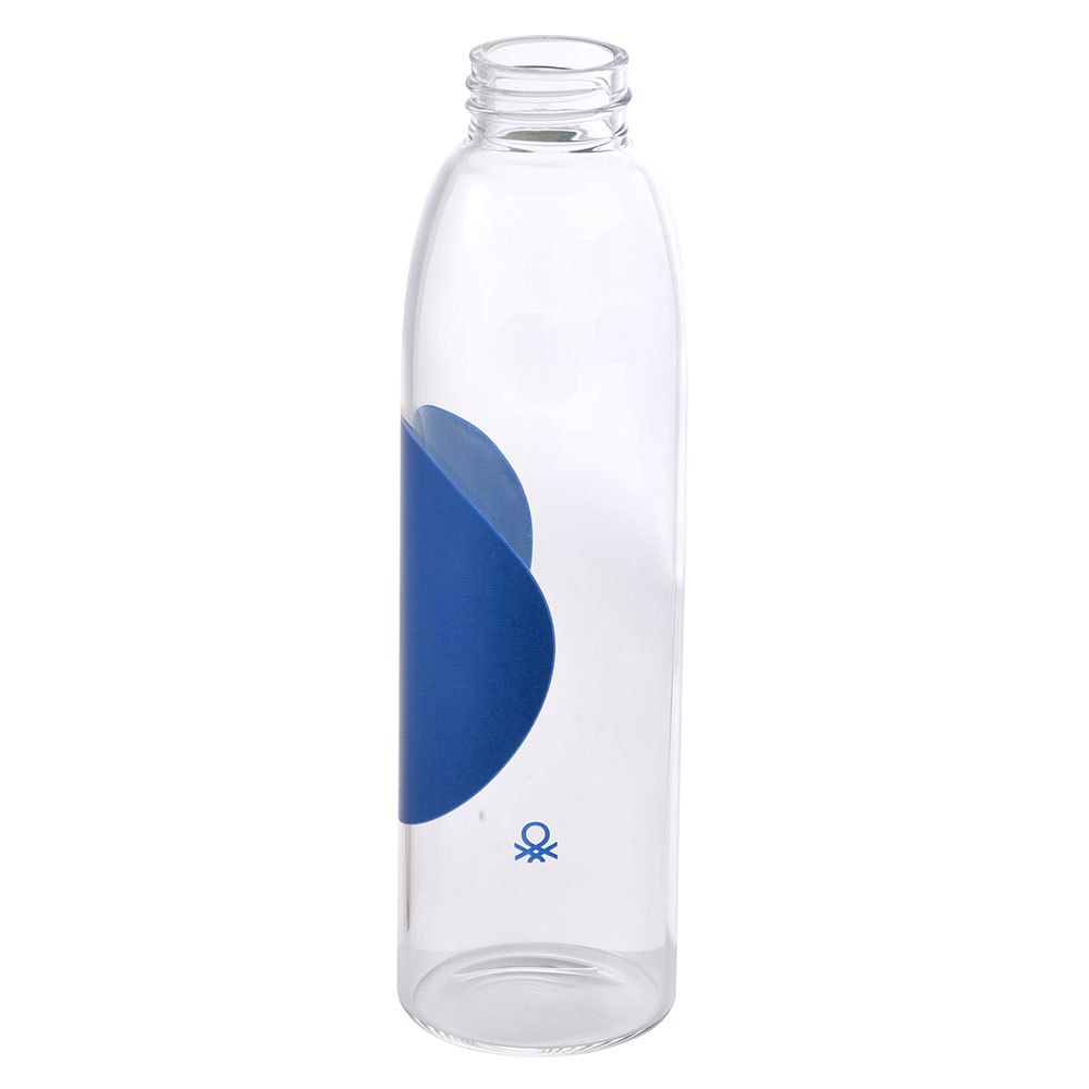 Купить Benetton BE339 500ml Borosilicate Бутылка для воды Бесцветный Blue 7ft.ru в интернет магазине Семь Футов