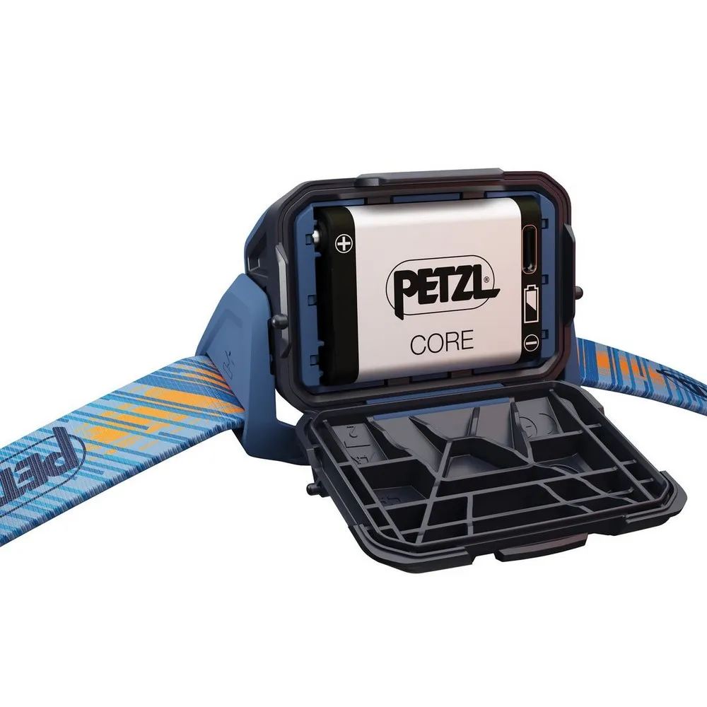 Купить Petzl e070da03 Налобный фонар Aria 2R RGB Blue 12x12x7 7ft.ru в интернет магазине Семь Футов