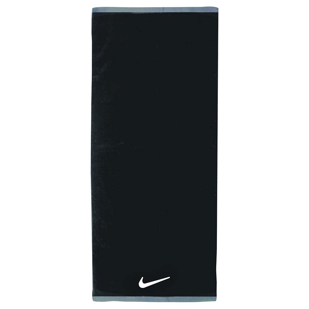 Купить Nike N.ET.17.010.MD полотенце Fundamental Черный  Black / White M 7ft.ru в интернет магазине Семь Футов