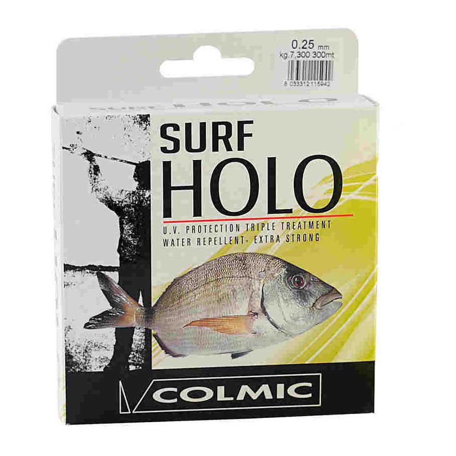 Купить Colmic NYHO20 Монофиламент Holo Surf 300 m  Fluo Yellow 0.200 mm 7ft.ru в интернет магазине Семь Футов